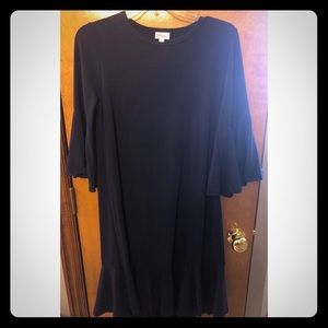 LulaRoe Maurine - small - Navy color